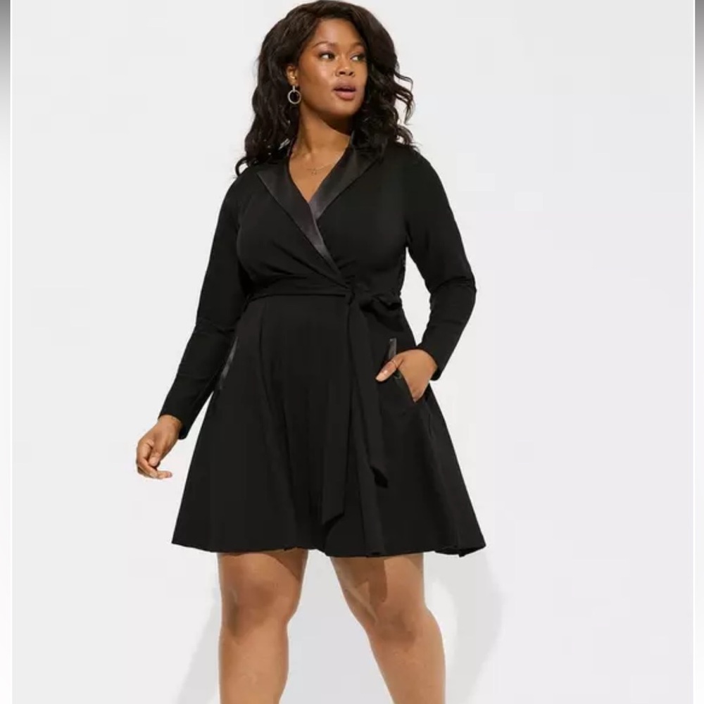 Mini Tuxedo Dress